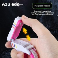 Jouets de décompression multifonctionnels EDC : Gyroscope à cliquet, Gadget anti-stress, Fidget Spinner manuel en plastique, Jouets sensoriels