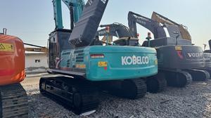 Excavadoras de cadenas usadas Kobelco sk350 japonesas de alta calidad, excavadora enorme Kobelco sk350 de 350 toneladas - Product Image 2