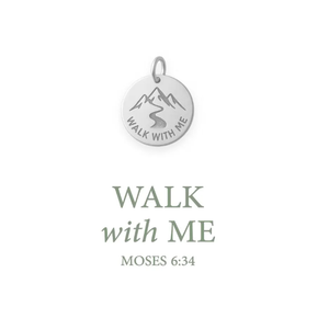 Pendentif Thème Jeunesse LDS 2026 « Marchez avec Moi » Moïse <span class=keywords><strong>6</strong></span>:34 en Acier Inoxydable Doré – Breloques pour Collier et Bracelet, Cadeau pour Jeunes Femmes - Product Image 4