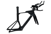 Cadre de vélo de triathlon en carbone Top Vente avec câblage interne intégral – Kit complet