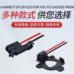 Amp H11B Automotive Connector RZ-03-A0320RZ-03-A0377 2-<b>Pin</b> Black Plastic Waterproof For Car Use - Product Image 4