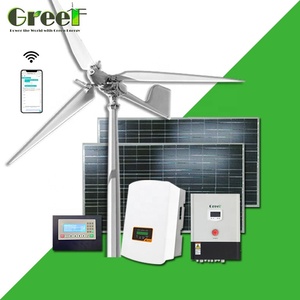 Système hybride solaire éolien haute performance 5 kW pour la maison avec stockage de batterie 48 V - Product Image 4