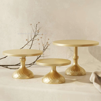 Gâteaux de dessert haut de gamme en gros pour la présentation sur les tables de dessert de mariage occidentales, supports à gâteaux en libre-service, décorations pour la maison