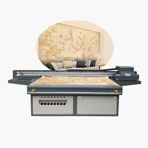 Stampante digitale 3D Ntek 2513 stampante a base piatta UV macchina da stampa UV di grande formato YC2513L
