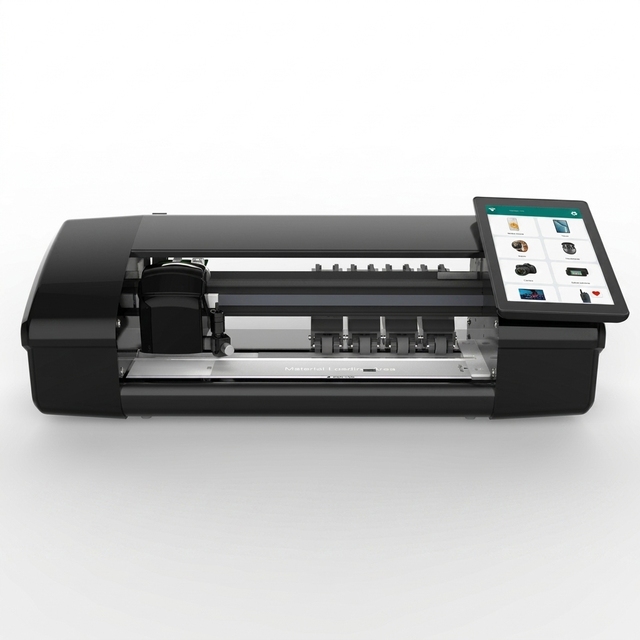 Customized Fully Automatic Mobile Phone Cutting Tpu Hydrogel Screen Protector Film Skin Sticker Cut Plotter Machine