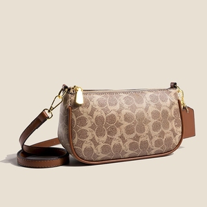 Bolso de Hombro de PU para Mujer, Otoño 2026, con Monograma Estampado, Cierre de Cremallera, Textura de Alta Gama, Versátil, para el Día a Día - Product Image 3