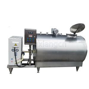 Tùy chỉnh 500-1000l thép không gỉ sữa làm mát xe tăng cho thực phẩm và đồ uống dây chuyền chế biến sữa lưu trữ xe tăng cho sữa chua sữa - Product Image 3