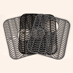 Tapis <span class=keywords><strong>de</strong></span> protection <span class=keywords><strong>de</strong></span> cuisine antidérapant et résistant à la chaleur pour évier en silicone avec trou <span class=keywords><strong>de</strong></span> vidange central - Product Image 3