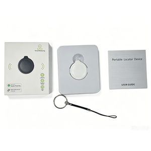 Traceur GPS intelligent HT02 noir au design circulaire, batterie rechargeable, facile à accrocher, pour utilisation en voiture, balise GPS portable - Product Image 2
