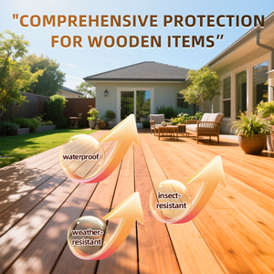 Transparent Wood Preservative <strong>Oil</strong> - Protective Wood <strong>Finish</strong> for Indoor and Outdoor Furniture - Product Image 4