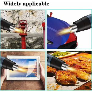 Pistolet thermique électrique Podofo 2000W à température réglable, souffleur d'air chaud pour bricolage, artisanat et réparation électronique - Prix de gros - Product Image 2