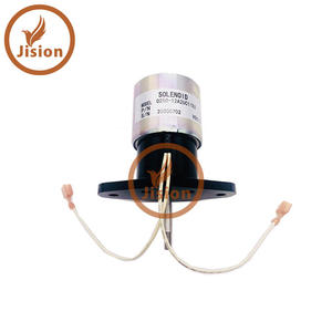 อะไหล่เครื่องจักรก่อสร้าง วาล์วโซลินอยด์หยุดการทำงาน 0250-12A2UC11S3 24V - Product Image 4