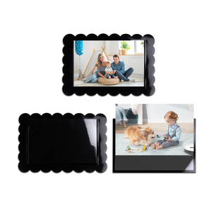 Cadre photo magnétique en PVC Jitai 19x13cm pour affichage mural et utilisation sur réfrigérateur - Product Image 2
