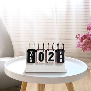 <span class=keywords><strong>Calendrier</strong></span> de bureau <span class=keywords><strong>2023</strong></span> <span class=keywords><strong>en</strong></span> bois <span class=keywords><strong>calendrier</strong></span> perpétuel bureau <span class=keywords><strong>en</strong></span> bois métal <span class=keywords><strong>calendrier</strong></span> à bascule Date mois <span class=keywords><strong>semaine</strong></span> planificateur pour étagère murale - Product Image 6