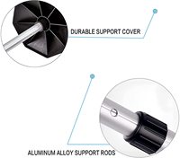 Système de support pour sac de golf Amrta, protection de clubs, accessoires, tige centrale en aluminium durable, 3 sections télescopiques