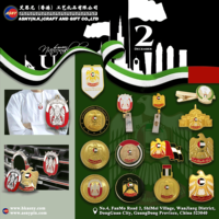 Broche magnétique classique au design du faucon des Émirats arabes unis, emblème de l'aigle national des Émirats arabes unis, badges, épingles