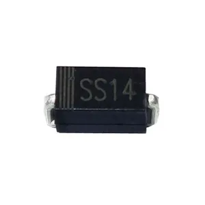 थोक ट्रांजिस्टर फैक्टरी DO214AC एसएमडी Schottky डायोड SS12 SS14 SS16 SS18 SS110 SS115 SS120 डायोड