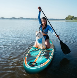 กระดานโต้คลื่นแบบพองลม PF OEM Water Sports ขนาด 11'6"x35"x6'' รุ่น Wide Surfing Paddleboard แบบยืนพาย  กระดานซัพแบบพองลม รุ่น Tavola CT10/1 S - Product Image 1