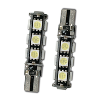 RCJ 12V 3W Metall Auto LED Innenbeleuchtung T10/W5W Canbus 13SMD 5050 Weiß Blau Rot Gelb Grün Universelle Passform Direkter Anschluss