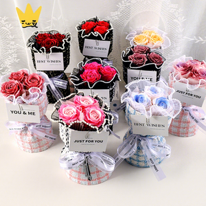 Ramo de Rosas <span class=keywords><strong>Manta</strong></span> Encantador, Popular y Lindo, Realista, Perfumado, Hecho a Mano, Clásico, para el Día de San Valentín, Graduación, Día de la Madre - Product Image 1