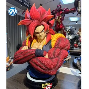 Figuras de accion coleccion Life Size 1:1 Fiberglass Resin crafts Goku Vegeta Statue Sale anime figure Dragoned a ball z toys