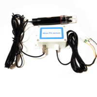 Capteur de pH industriel 0-14 RS485 4-20mA Sortie de tension numérique Système de surveillance du pH de l'eau de mer pour tour de refroidissement chimique