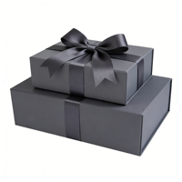 Boîte Cadeau Magnétique Rigide pour Mariage, Noël, ou Nouveau-né