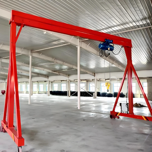 Conception de grue à portique portable à faisceau unique 2 tonnes 5 tonnes 10 tonnes la plus vendue - Product Image 2