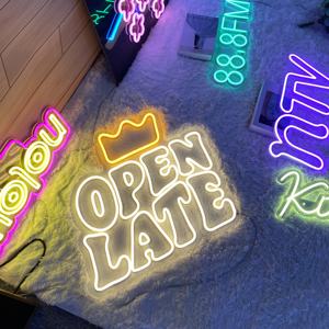 定制标志霓虹灯LED商务霓虹灯个性化品牌霓虹灯防水室内室外亚克力遥控器 - Product Image 6