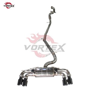 Sistema de Escape Catback Valvetronic de Acero Inoxidable T304 de Alto Rendimiento Vortex - Control Remoto para Volkswagen Golf 7R - Product Image 1
