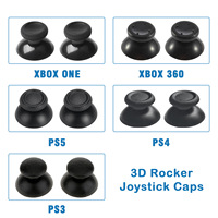 En stock, capuchon de joystick en forme de champignon, capuchon de protection pour PS3 PS5 PS4 XBOX