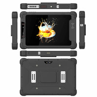 Tablette PC industrielle robuste 8'' avec processeur Rockchip, système d'exploitation Android/Linux, réseau 4G/5G, écran lumineux 450 cd/m², port RJ45, tablette PC OEM