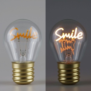 Ampoule LED rechargeable en verre en forme de dessin animé Edison, lumière décorative colorée et amusante, veilleuse portable - Product Image 6