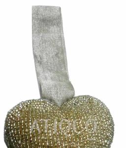 Golden Loving Glass Beads Hanging <b>Heart</b> Wall Decor Wall Art Ornaments <b>for</b> Home <b>for</b> Party <b>Decorations</b> - Product Image 1
