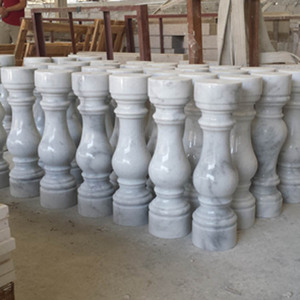Colonna in Marmo Bianco Solido di Shandong, Design Moderno per Uso Domestico e Commerciale, Misure Personalizzabili - Product Image 2