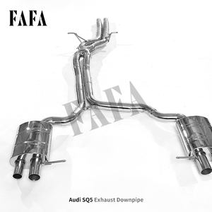 ऑडी वर्ग 5 के लिए स्टेनलेस स्टील निकास प्रणाली मध्य-पूंछ उच्च प्रदर्शन बिल्ली बैक निकास पाइप मफलर वाल्व निकास - Product Image 5