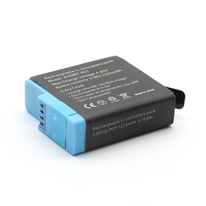 Batería recargable de 1220mAh <span class=keywords><strong>para</strong></span> <span class=keywords><strong>GoPro</strong></span> Hero <span class=keywords><strong>8</strong></span> 7 6 5, accesorios negros <span class=keywords><strong>para</strong></span> cámara de vídeo deportiva de acción en Stock - Product Image 4