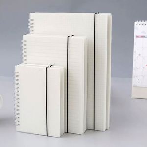 Wholesale Sier Spiral <b>Notebook</b> 16k/32k/48k Frosted PP Hard Cover Elastic Band <b>Blank</b>/Line/Dots/Grid Custom Logo - Product Image 2
