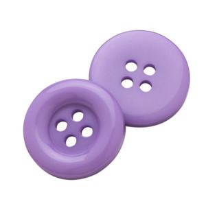 Botones de Resina de Cuatro Ojos al por Mayor para Fabricantes, Botones Grandes y Coloridos con Borde para Ropa Infantil, Botones Cosidos a Mano para Chaquetas y Suéteres - Product Image 1