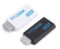 Vente flash - Convertisseur Wii vers HDTV 1080P HD Upscaler - Adaptateur AV2HD pour Nintendo Wii/Wii U avec PAL/NTSC