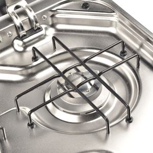 HEYRV <strong>RV</strong> Accessories Kitchen Stainless Steel Tools Belt Tempered Camper Caravan Gas Stove 2*1.35KW - Product Image 4