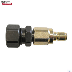 Lincoln Electric AD1230 Wire Guide Connector Copper <b>Plug</b> In Welding <b>Adapter</b> 1.2mm 1.6mm 3.2mm 4.0mm 5.6mm - Product Image 1