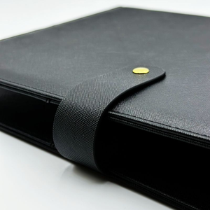 Carpeta de 4 anillas al por mayor organizador planificador cubierta de cuaderno <span class=keywords><strong>agenda</strong></span> personalizada A4 Fuax carpetas de cuero - Product Image 4