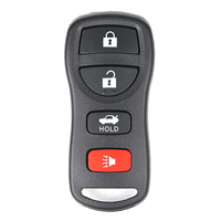 Clé de voiture universelle Xhorse XKNI00EN, programmateur de clé à distance XK pour Nissan Sylphy, style 4 boutons