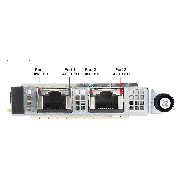 Broadcom 57416 10Gb/25Gb SFP28 Dual Port PCIe 4.0 Internal Network Adapter for Servers Low Latency in Stock