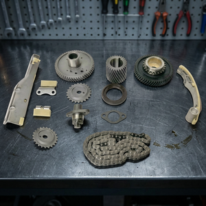 New Mitsubishi 4M40 Timing Kit for Repair Replace <b>Chain</b> Set Pajero/Triton/Canter 1 Year Warranty OE ME202657/ME200244 TW Origin - Product Image 2