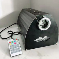 Moteur de lampe à fibre optique LED super lumineux de 150 W avec éclairage à fibre optique à roue scintillante
