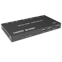 Extenseur 18 Gbit/s avec IR bidirectionnel jusqu'à 100 m pour système Home Cinéma, mini-système compatible lecteur Blu-ray 7.1 canaux