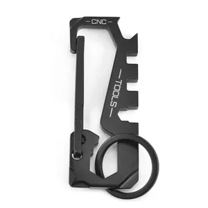 Biểu tượng tùy chỉnh EDC Keychain vít điều khiển cờ lê cứu hộ mini đa công cụ