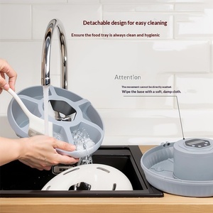 Distributeur automatique de nourriture humide <span class=keywords><strong>pour</strong></span> chiens et chats avec minuterie intelligente Puppy Timer - Product Image 4